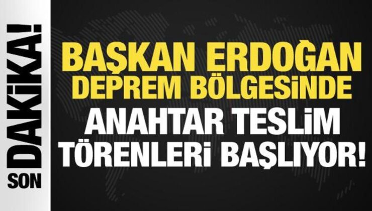 Bakan Yerlikaya duyurdu: Başkan Erdoğan’ın katılımıyla anahtar teslim törenleri yapılacak!