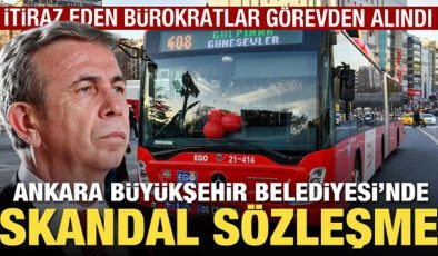 Ankara Büyükşehir Belediyesi’nde skandal sözleşme! İtiraz eden bürokratlar görevden alındı