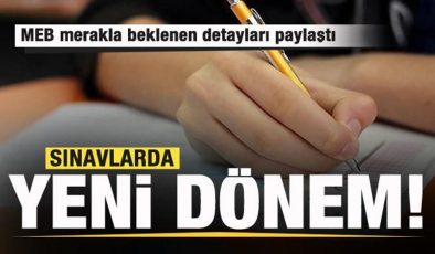 MEB duyurdu! Sınavlarda yeni dönem başlıyor! Okullarda bir uygulama daha hayata geçirildl