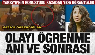 Oğlunu ABD’ye kaçıran Eylem Tok’un kazayı öğrendiği anın görüntüleri ortaya çıktı