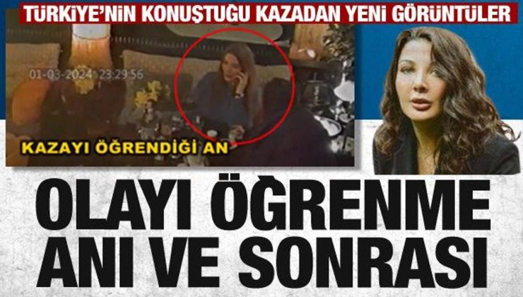 Oğlunu ABD’ye kaçıran Eylem Tok’un kazayı öğrendiği anın görüntüleri ortaya çıktı