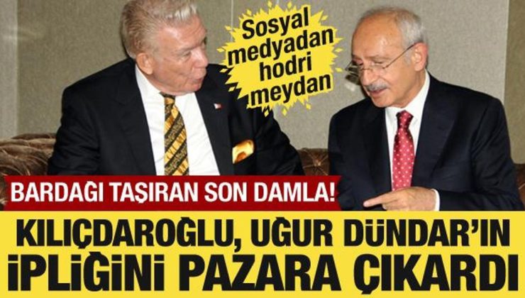 Bardağı taşıran son damla! Kılıçdaoğlu, Uğur Dündar’ın ipliğini pazara çıkardı!