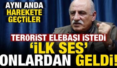 PKK elebaşı istedi, ilk ses onlardan geldi!