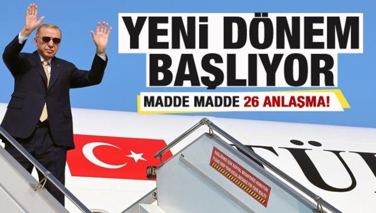 Türkiye ile Irak arasında yeni dönem! İşte madde madde 26 anlaşma