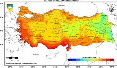 53 yılın en sıcak 9’uncu martı yaşandı