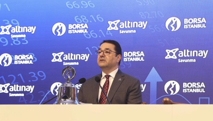 Borsa İstanbul’da gong Altınay Savunma Teknolojileri için çaldı