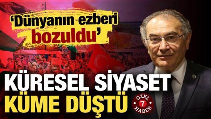 Gazze’deki olaylar ile dünyanın ezberi bozuldu! Küresel siyaset küme düştü