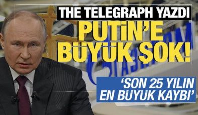 The Telegraph yazdı: Vladimir Putin’e büyük şok!