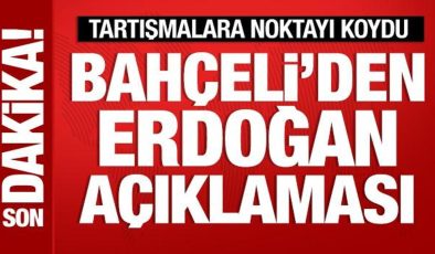 Bahçeli’den Erdoğan açıklaması: Sonuna kadar yanına olacağız