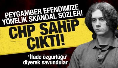 Diamond Tema’ya CHP’den destek geldi: Peygamber Efendimize hakarete sahip çıktılar!