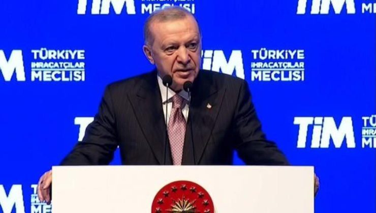 Erdoğan’dan ihracatçılara müjde: Pazartesi yüzde 40’tan yüzde 30’a inecek