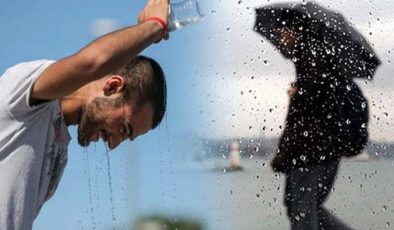 İşte yeni haftanın ilk hava durumu raporu! Sağanak ve sıcak…