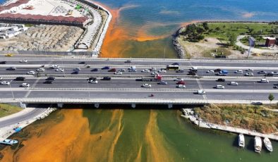 Marmara Denizi’nde ‘Red-tide’ görüldü!