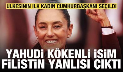 Meksika’nın Yahudi kökenli yeni devlet başkanı Filistin yanlısı çıktı