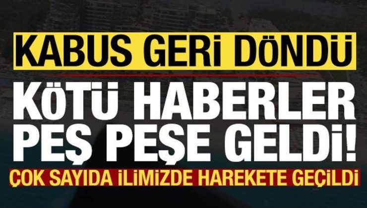 Son dakika: Kabus geri döndü! Birçok ilimizden kötü haberler peş peşe geldi…