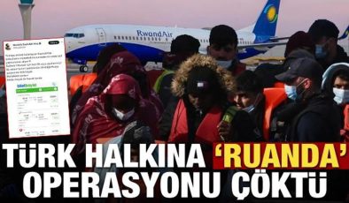 Türk halkına ‘Ruanda’ operasyonu çöktü!