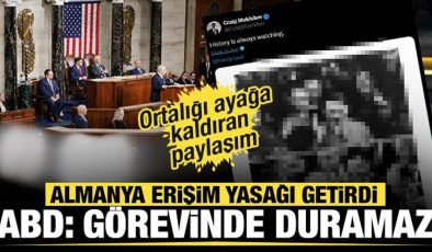 ABD, Almanya ve İsrail’i ayağa kaldıran paylaşım: Tarih her şeyi yazıyor