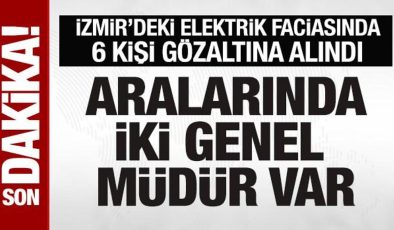 İzmir’deki elektrik faciasında 6 kişi gözaltına alındı