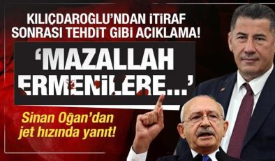 Kılıçdaroğlu’ndan itiraf sonrası tehdit gibi açıklama! Oğan’dan ‘Ermeni’ göndermesi…