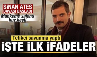 Sinan Ateş davası başladı! Tetikçi ifadesini verdi! Mahkeme salonu buz kesti!