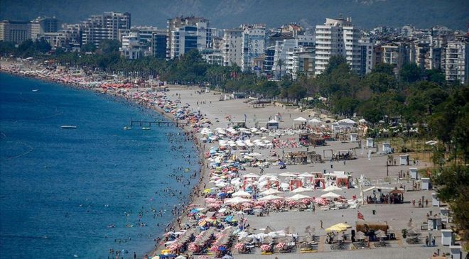 Antalya’da temmuz sonunda yeni rekor geldi