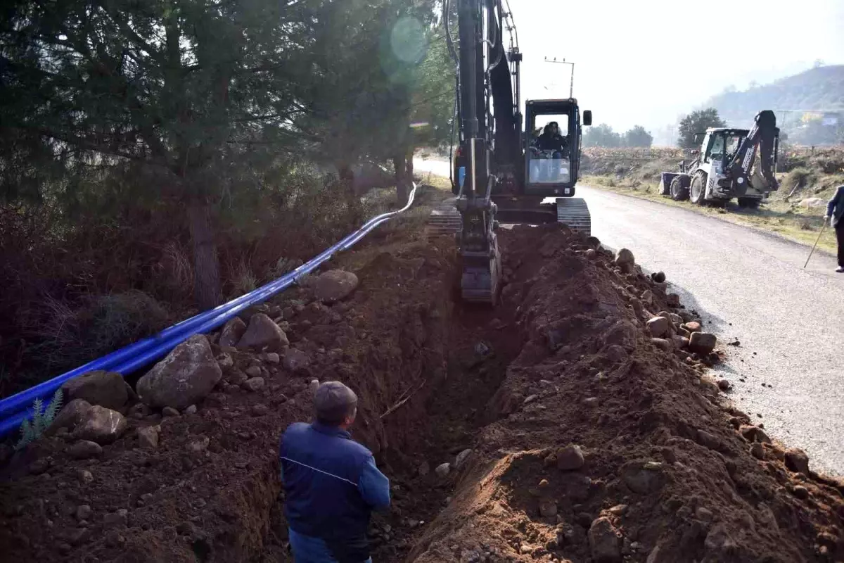 Alaşehir’de İçme Suyu Terfi Hattı İnşaatına Başlandı