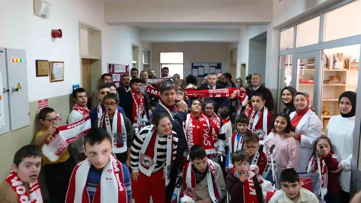 Samsunspor’dan Engelliler Günü Özel Ziyareti